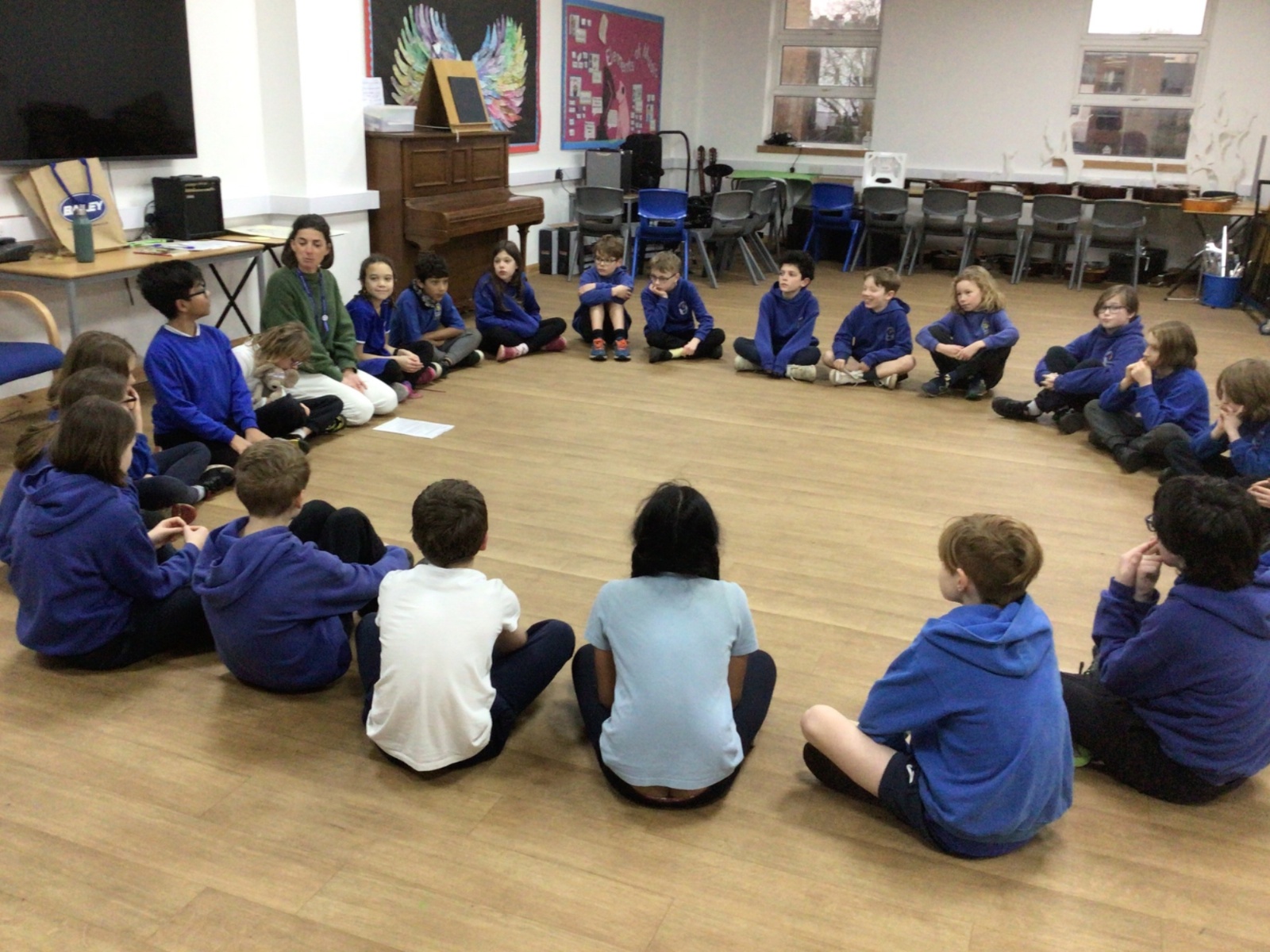 Ashton Gate Primary School - Macbeth Drama Workshop with Mrs Carkeek